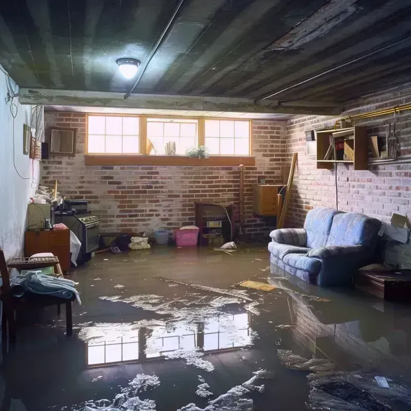 Flooded Basement Cleanup in Home Garden, CA